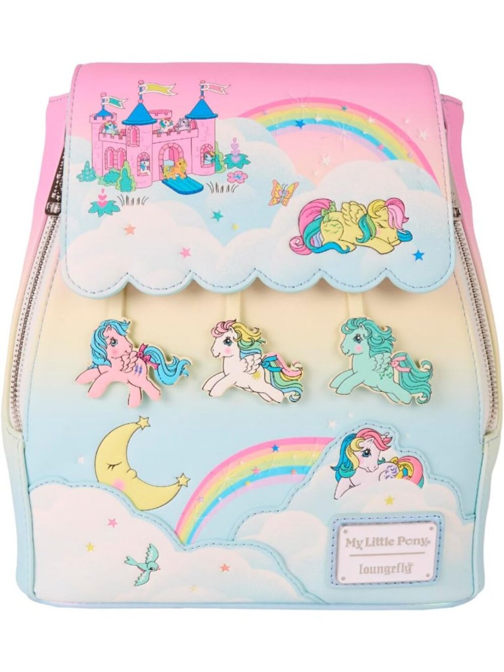 Mini Backpack Purse - My Little Pony Design, Cute & Stylish for Everyday Use